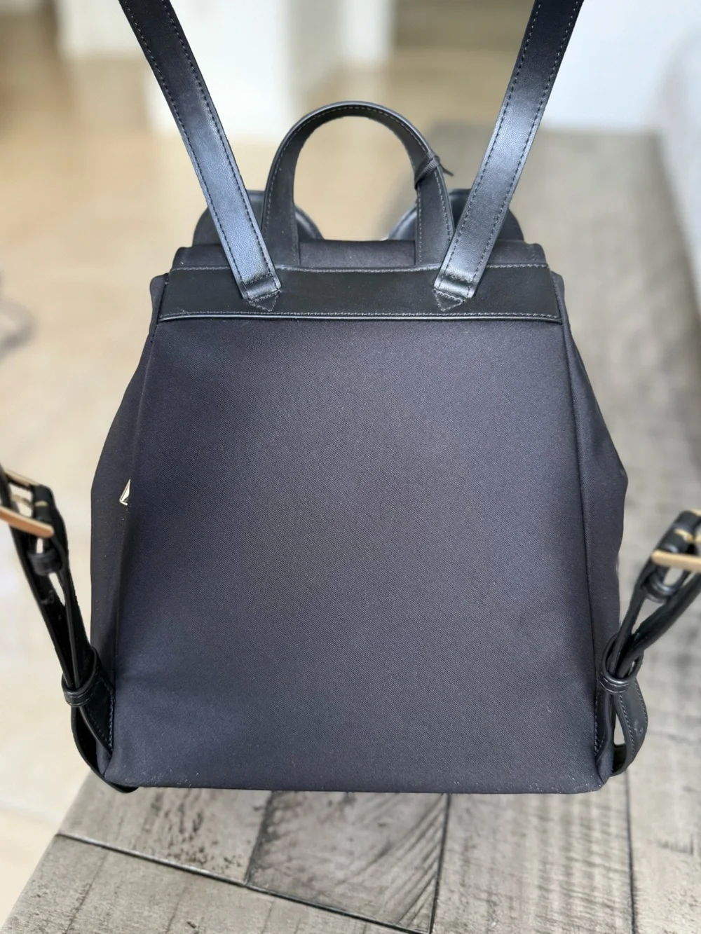 Kate Spade Disney Minnie Mouse 3D Flap Black Nylon Backpack KG589 NWT $399 Bow